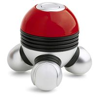 Hand Held Massager Mini Portable Body Vibrating Massage with Led Light Perfect for Hand Head Neck Back Legs Arms Face