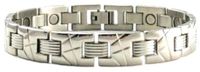 Men's Sport's Stainless Steel Magnetic Bracelet with High Gauss Powerful Magnets~bracelet3