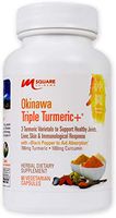 Okinawa Triple Turmeric + | 3 Turmeric Varietals with Black Pepper to Aid Absorption