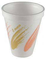 Disp. Cold/Hot Cup, 8 oz., White, PK1000