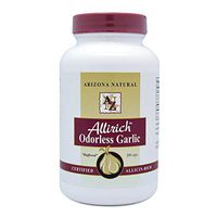 Arizona Natural Allirich (Allicin-Rich) Odorless Garlic Soft-gels