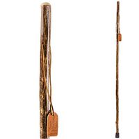 Trekking Pole Hiking Stick for Men and Women Handcrafted of Lightweight Wood and made in the USA,  Ironwood,  55 Inches