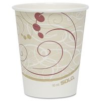 Hot Cups, Symphony Design, 10oz, 50/Pack, Sold as 1 Package