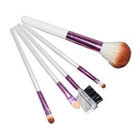 Cosmetic Brushes, Yoyorule 5pcs Makeup Brushes Set Blush Lip Brow Eyeshadow Brush (White)