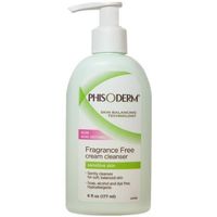 Phisoderm Fragrance Free Cream Cleanser for Sensitive Skin, 6 Ounce - 24 per case. by pHisoderm