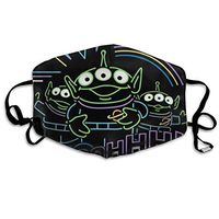 SSUJ7 Toy Story Alien Men Women Adjustable Earloop Mouth Guard Anti-Dust Washable Reusable Mouth Guard for Kids Teens Adults Anti Pollution,Anti-smog