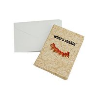 123-Wholesale - Set of 48 What's Shakin' Bacon Blank Note Cards & Envelopes Set - Gift Wrapping Greeting Cards