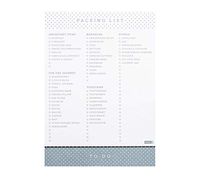 kikki.K A5 Travel to Do List: World