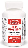 Supersmart - Beta-Sitosterol 60 mg (VegaPure ®) - Prostate & Urinary Health - Reduce Need to Urinate Frequently | Non-GMO - 90 Vegetarian Capsules