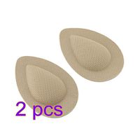 Healifty Metatarsal Pads Forefoot Pads Invisible Ball of Foot Cushion Non Slip Resistant Half Yard Pads 4pcs