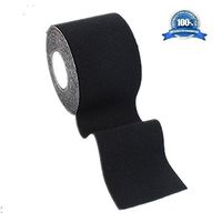 Mcolics Muscle Bandage, Athletic Elastic Kinesiology Tape 15 Colors 2-inch x 16.4 ft Roll Cotton Elastic Adhesive Muscle Sports Tape Bandage Physio Strain Injury Support (Black)