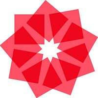 Outus Cello Sheets Cellophane Wraps, 8 by 8 Inch, 8 Colors, 104 Pieces (Red)