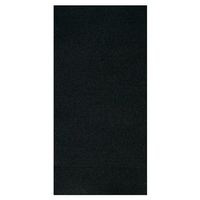 Hoffmaster FashnPoint Black Decorator Dinner Napkin, 15-1/2 inch x 15-1/2 inch - 800 per case.