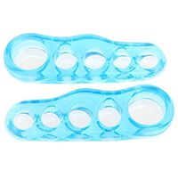 1Pair Footful Gel Toe Separators Stretchers Straighteners Alignment Bunion Pain Relief XXL
