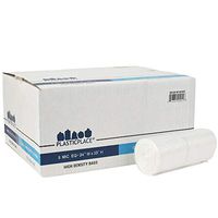 Plasticplace Clear High Density 24X33 12-16 Gallons 1000/Case 8 Microns