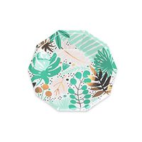 Daydream Society Tropicale Small Paper Party Plates, Pack of 8