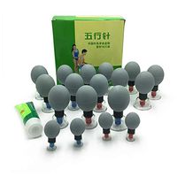 GEHII Vacuum Cupping Set,Acupuncture Physiotherapy Magnetic Acupressure Cupping Massager,Massage Muscle Joint Pain Relief(18pcs)