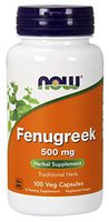 NOW FOODS Now FOENUGREEK 500MG, 100 CT