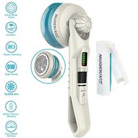 Mugensa Lint Remover Electric Clothes Sweater Fabric Shaver for Furniture, Blanket, Curtain, Socks, Legging, Wool, Cashmere - Rechargeable – 2 Speeds – Bonus Lint Roller