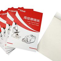 Lens Wiping Paper for Microscope/Camera Cleaner Wipes Disposable Glasses Cleaning Wipes, 10×15cm, Pack of 100