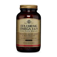 Solgar 1300 mg Omega 3-6-9, 120 Softgels - Fish Oil Supplement - Support for Heart, Joint & Skin Health - Includes Flaxseed & Borage - Contains EPA & DHA - Omega 3 Fatty Acids - 40 Servings