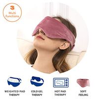 ACOMOPACK 3 Multi-FUNCIONS Cool Gel & Eye MASK -Zero Eye Pressure- Eye Mask for Sleeping, Eye MASK Gel for Relief Eyes Compression