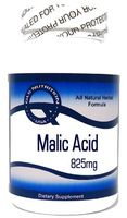 Malic Acid 825mg 100 Capsules ^GLS