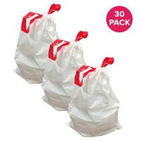 Think Crucial Durable Garbage Bags Fit Simplehuman« Size A, 4.5L / 1.2 Gallon (30 Pack)