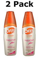 OFF! Familycare Tropical Fresh Light Scent Insect Replellent, 6 Oz (2 Pack)