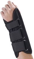Bilt-Rite Mastex Health 8 Inch Premium Spica Left Wrist Brace, Black, Medium