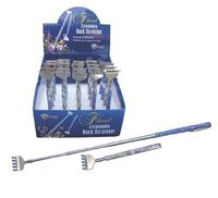 Floral Pattern Extendable Back Scratcher Set of 2