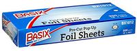 Basix Pre Cut PopUp Foil Sheets 200 Foil Sheets Per Box 12'' x 10'' (1)