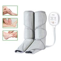 YUUNIVERSE Air Leg Massager for Circulation and Relaxation Foot Calf Massage, Sequential Machine with Handheld Controller 3 Intensity 6 Modes, Helpful for Restless Leg, Edema and Muscle Pain