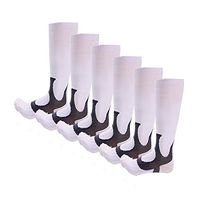 Compression Socks for Man & Woman - ACODQR 3 Pairs Sports Socks for Man & Woman for Exercise, Sports, Travel, Riding Bike