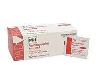 PDI B40600 PVP Iodine Prep Pad, Medium, 100 per Box by PDI