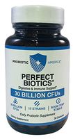 Probiotic America Perfect Biotics Digestive and Immune Support 30 billion CFUs 15 strains 30 capsule (1 Jar)