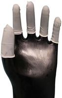 Renco R11NIT109LWR Finger Cots, Nitrile Clean, Anti-Static, 1 GR/Bag, Medium, White (Pack of 10)