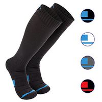 Wanderlust Unisex Compression Socks - Eliminate Pain, Swelling, Edema – Black MD