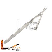 LAJA IMPORTS STEVENS NEEDLE HOLDER, SMOOTH JAWS, 14CM/5.5"
