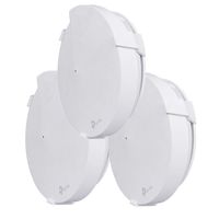 foreaya 3 Packs Wall Mount Stand Holder for TP-Link Deco M9 Plus WiFi Whole Home Mesh Wi-Fi System Stability ABS Wall Mount Cable Storage (3 Packs)