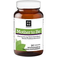 Pure Essence Labs Mother To Be - Natural PreNatal Supplement Formula - 90 Tablets