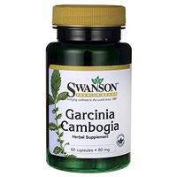 Swanson Garcinia Cambogia 5:1 Extract 80 Milligrams 60 Capsules