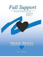 Nurse Mates Women's 6 Mmhg Feels Terrific Full Support Pantyhose Hosiery X-Large Black