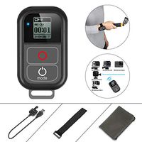 lzndeal WiFi Remote Control,Wrist Strap,Waterproof Camera,WiFi Remote Control Smart Remote with Charge Cable for Gopro Hero 7/6/5/4