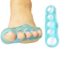 Silica Gel Toe Separators Stretchers Straighteners Alignment Bunion Pain Relief