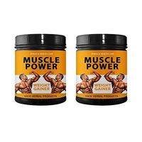 Zemaica Healthcare- Muscle Power - Weight Gainer Supplements for Men -Combo Pack of 2