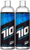 Instant Cleaner 710 by Formula 420 | Glass Cleaner | Cleaner Pack | Safe on Glass, Metal, Ceramic, and Pyrex | Cleaner - Assorted Sizes (12 oz - 2 Pack)