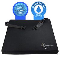 Wheelchair Seat Cushion, Orthopedic Liquid Gel Seat Pad for Coccyx, Sciatica, Pressure Sores and Tailbone Pain Relief