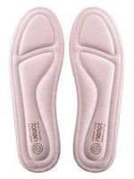 riemot Womens Memory Foam Insoles Super Soft Replacement Innersoles for Running Shoes Work Boots Comfort Cushioning Shoe Inserts Pink Size 5.5