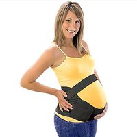 The"Original" Maternity Support Belt - by Loving Comfort - Provides Comfort and Relief Throughout Pregnancy - Black - Extra Large